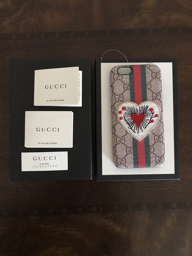 Authentic gucci white heart - white,
