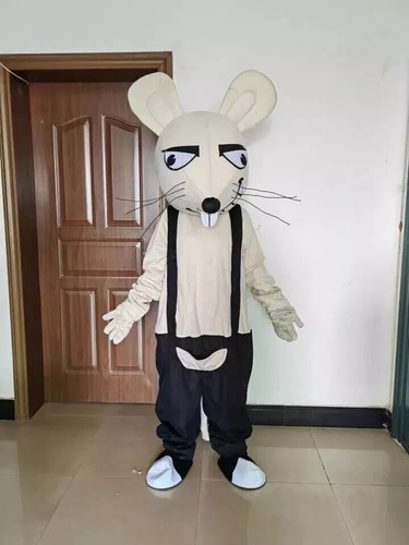 Costume mascotte topo cartone - mascotte,