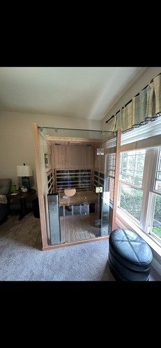 Clear light sauna - sauna, with