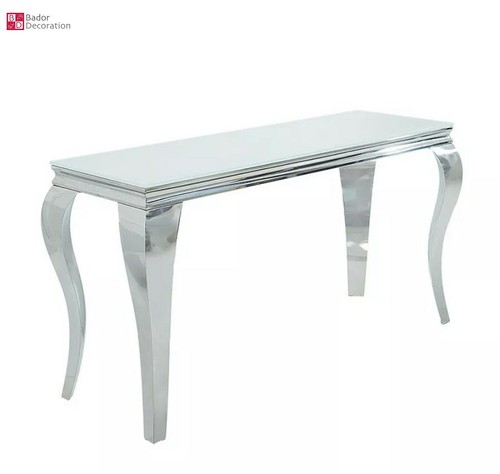 Tavolo consolle design acciaio