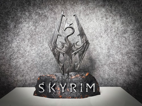 Skyrim action figure nerd geek - skyrim,