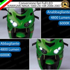 KIT FARO A LED KAWASAKI NINJA 1000 ZX-10R 2006 - 2007 ANABBAGLIANTE ABBAGLIANTE