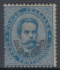 Italia Eritrea n. 6 cat. 7800$ MH*