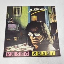 VASCO ROSSI BOLLICINE Vinile Lp Album Prima Stampa 1983 Carosello CLN 25101 #29