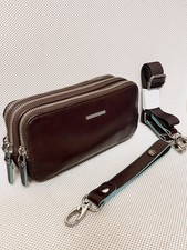 Pochette Piquadro Pelle Marrone