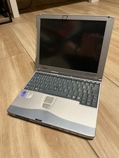 NON FUNZIONANTE - Vintage Laptop Fujitsu Siemens Lifebook B2130 + Ricambi B2154