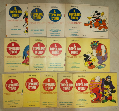 Topolino oro ed - il, d'oro