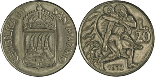 San marino lire - marino:,