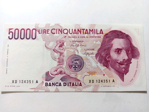 000 lire bernini tipo - lire, 1⁰