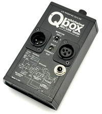 Whirlwind QBox Audio Line Tester, Speaker Intercom Test Box Generator