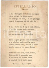 1900 buccino epitalamio - (sa),