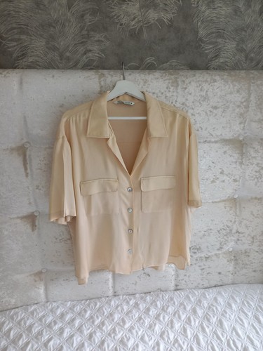 Camicia blusa manica corta