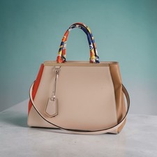 Borsa Fendi 2Jours 3D Vitello