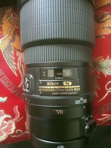 Nikon nikkor 400 - mm, vr