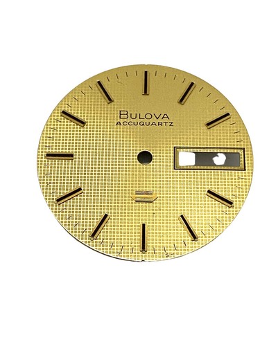 Watch dial bulova accuquartz - watch,