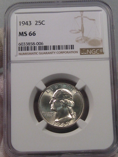Gem 1943 argento washington - 1943,