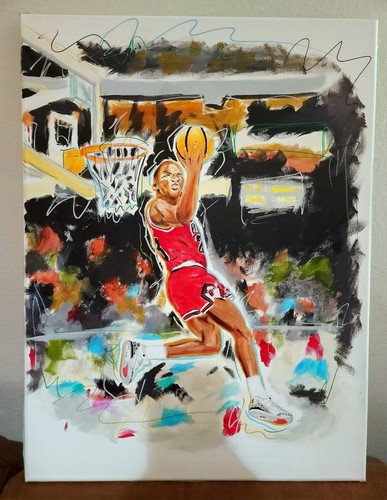 Michael jordan acrilico - jordan,