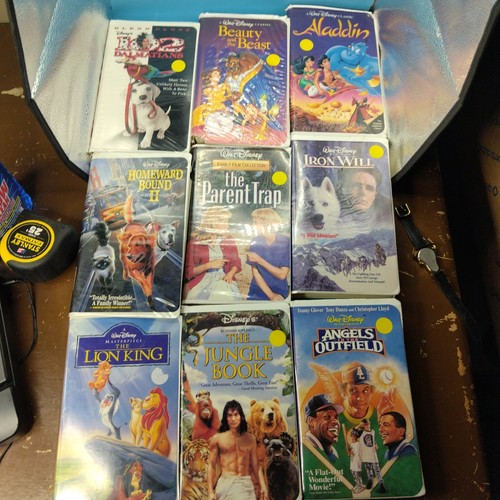 Disney vhs lot lion king - lot, 9