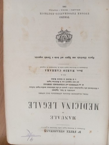 Manuale medicina legale - di,