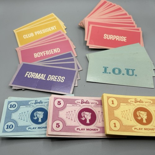 Barbie money cards - cards, dal