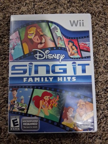 Disney sing family hits - disney,