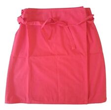 BENETTON gonna minigonna portafoglio vintage cotone fucsia donna ragazza tg 40