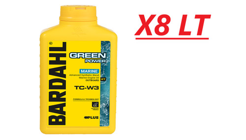 Litri olio bardahl outboard - 8,