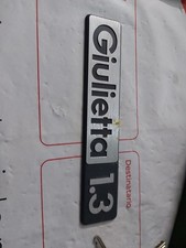 Scritta Cofano Posteriore Alfa