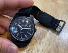 Vintage Marathon H3 Gallet 1988 Mil-W-46374D US Military Quarzo Plastica PLSREAD