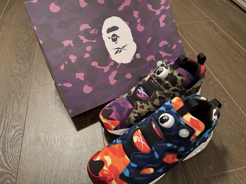 Bape reebok instapump - bape, fury