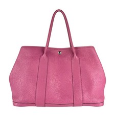 Borsa a mano originale HERMES Garden Party PM 36 Tosca Negonda/Silvertone -...