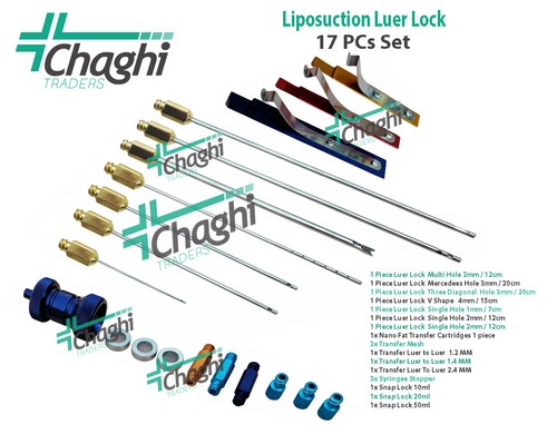 Liposuzione luer lock set - liposuzione,