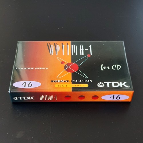 Cassetta audio tdk optima - cassetta,