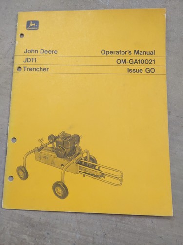 John deere jd11 manuale - john,