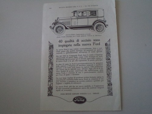 Advertising pubblicità 1928 - advertising,