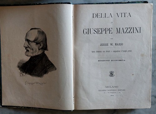 Della vita giuseppe mazzini - giuseppe,