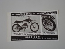 advertising Pubblicità 1971 MOTO GORI CROSS 50