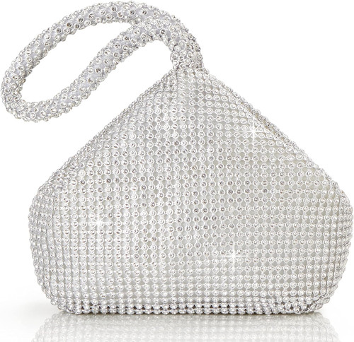 Pochette donna argento - pochette,