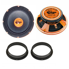 Kit 2 casse altoparlanti anteriori SP AUDIO SP8CM-SLIM 20cm per AUDI A4/A5/A6/A7
