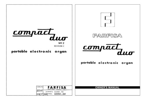Farfisa compact duo 2nd - farfisa,