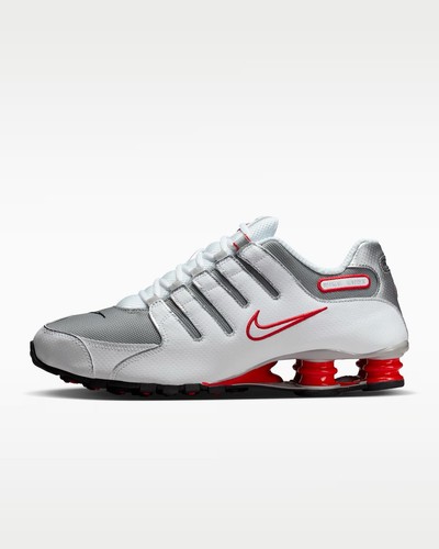 Nike shox white metallic - nz,