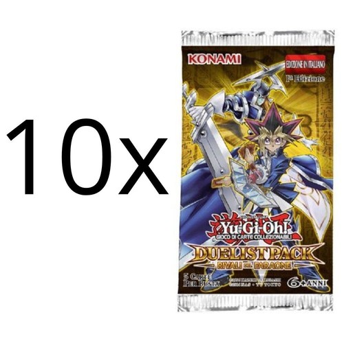 10x boosters duelist - yu-gi-oh!,