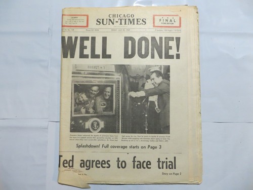 Chicago sun times july 1969 - chicago, sun-times