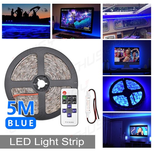 Striscia led impermeabile blu - led,