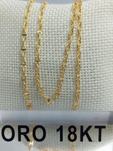 Collana oro giallo 750 18 - collana,