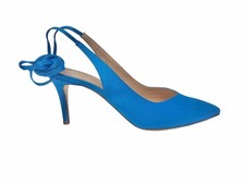 BIANCA DI scarpa raso azzurro