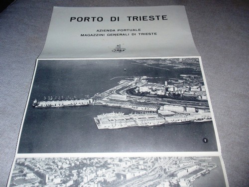 Cartina manifesto del - porto, di