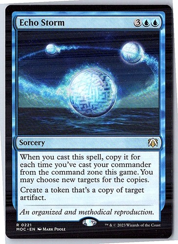 Echo storm commander - echo, of