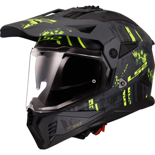 Casco enduro dual road ls2 - enduro,