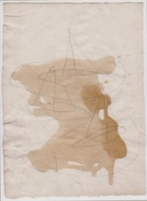 Avant-garde drawing, boats, by